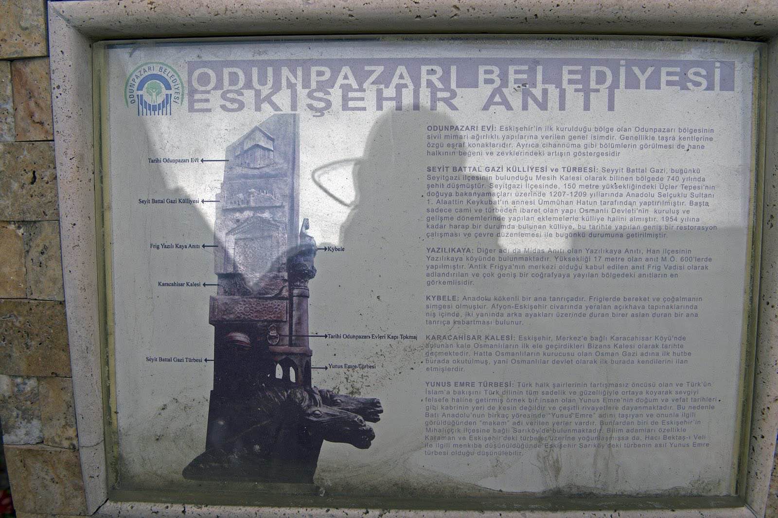 Akşamları şehir merkezi